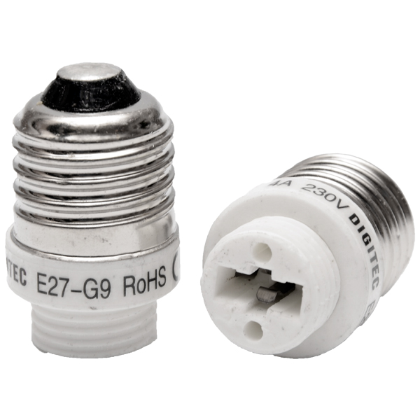 Adaptateur E27 pour ampoule G9