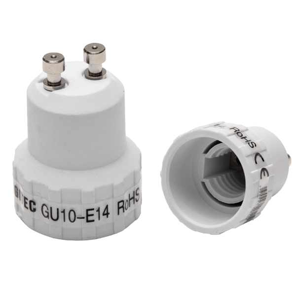 Adaptateur GU10 pour ampoule E14