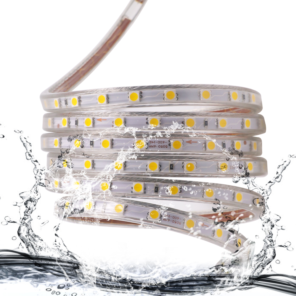 Ruban LED 230V recoupable SMD5050 IP67 14.4W/M 60LEDs/m - Digilamp