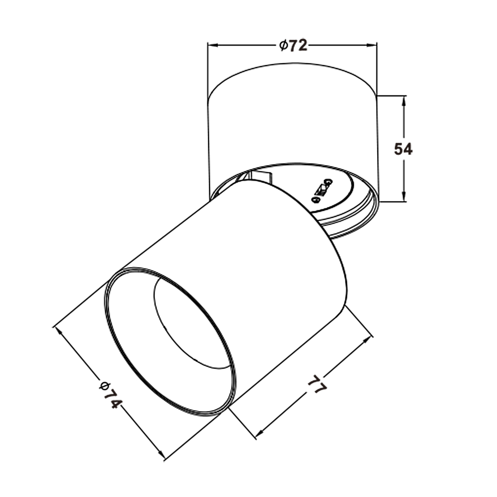 4 Spots LED De Plafond Dimmables - IP65, Télécommande Et App, 12W, 2700K-6500K, Noir - Pour Salle De Bain, Cuisine
